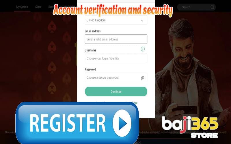 Account verification and security 